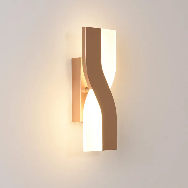 Simple Creative Indoor Wall Light Rotating Led Children Bedroom Bedside Decoration Nordic Living Room lamps | Лампы и освещение