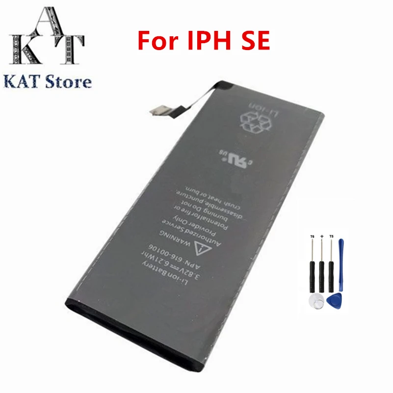 KAT LIS1491APPCS 1440mAh Телефон Батарея Замена для IPH 5G 5C 5S SE батареи лучший послепродажный