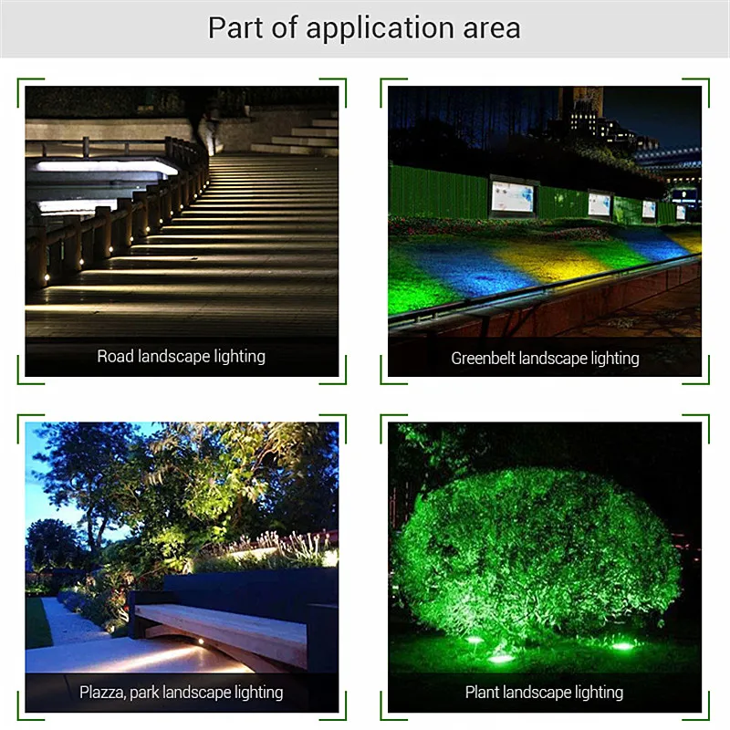 Miboxer 6W RGB+CCT Smart LED Garden Light FUTC04 AC100~240V Waterproof Outdoor Milight FUTC03 FUTC05 RGB+CCT Lawn lamp Lighting