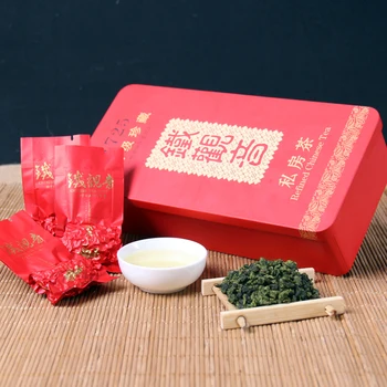 

2019 China Anxi Tiekuanyin Tea Fresh 1275 Organic Oolong Tea For Weight Loss Tea Health Care Beauty Green Food Gift Package