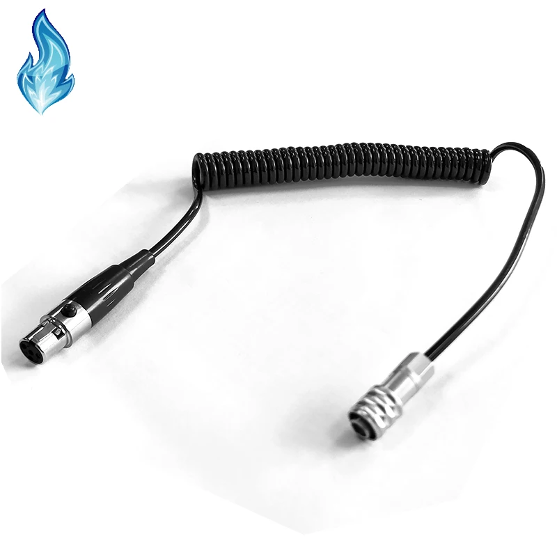 Мини XLR 4 булавки Женский Для WEIPU FS6 SF610/S2 силовые кабели для BMPCC4K BMPCC6K Blackmagic карманная Кинокамера 4K 6k
