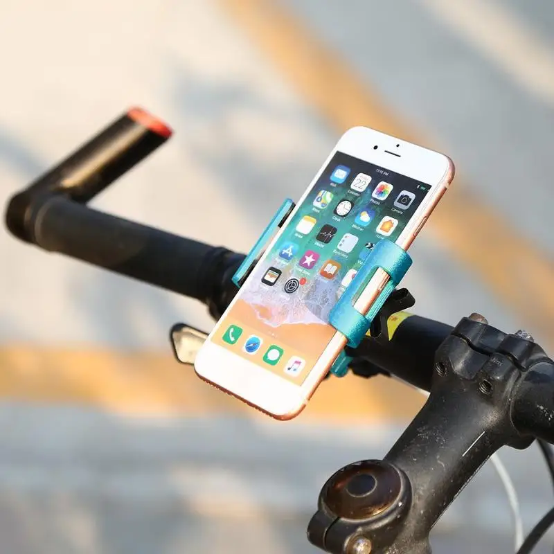  Fahrrad Telefon Halter Aluminium Legierung 360 Grad Rotation Nicht-slip Bike GPS Unterstützung Halt