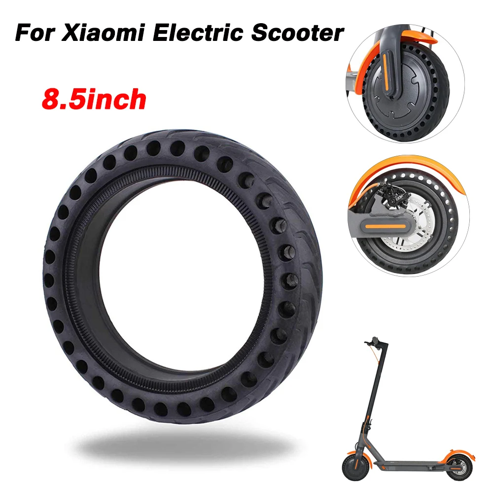 Scooter Tire Xiaomi M365 Electric Skateboard Hollow Solid Tyre Shock Absorber Damping Rubber Tires for Mijia | Спорт и развлечения