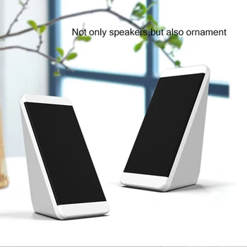 

USB Computer Wired Speakers Powered Portable Stereo Subwoofer Bass 3.5mm Audio Input Laptop A Pair of Speakers for PC Laptop