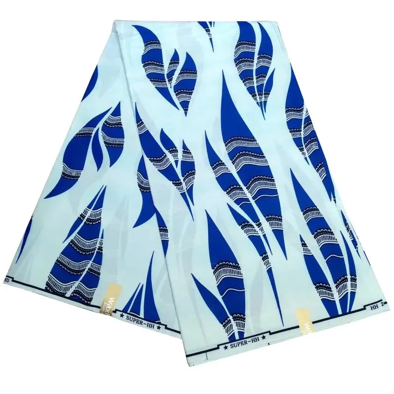 

2021 ткань с Африканским принтом, воск, 6 ярдов, фототкань