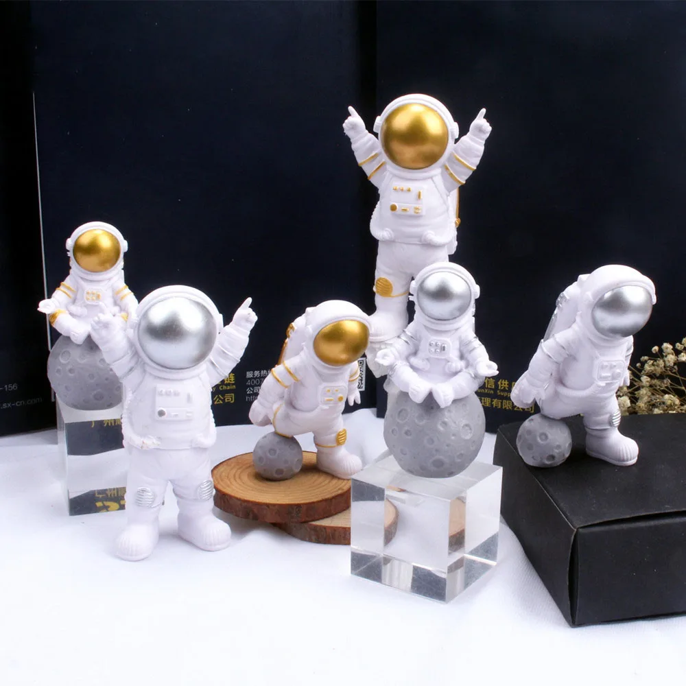 Твердые ПВХ астронавт фигурка куклы детские игрушки космический пилот