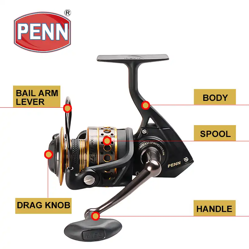Penn Battle Ii Carretes Giratorios De Pesca Ratio De Engranaje 3000 4000 5000 6000 8000 5 1bb 6 2 1 5 6 1 5 3 1 Max Drag13 5kg Bobinas De Pesca Carretes De Pesca Aliexpress