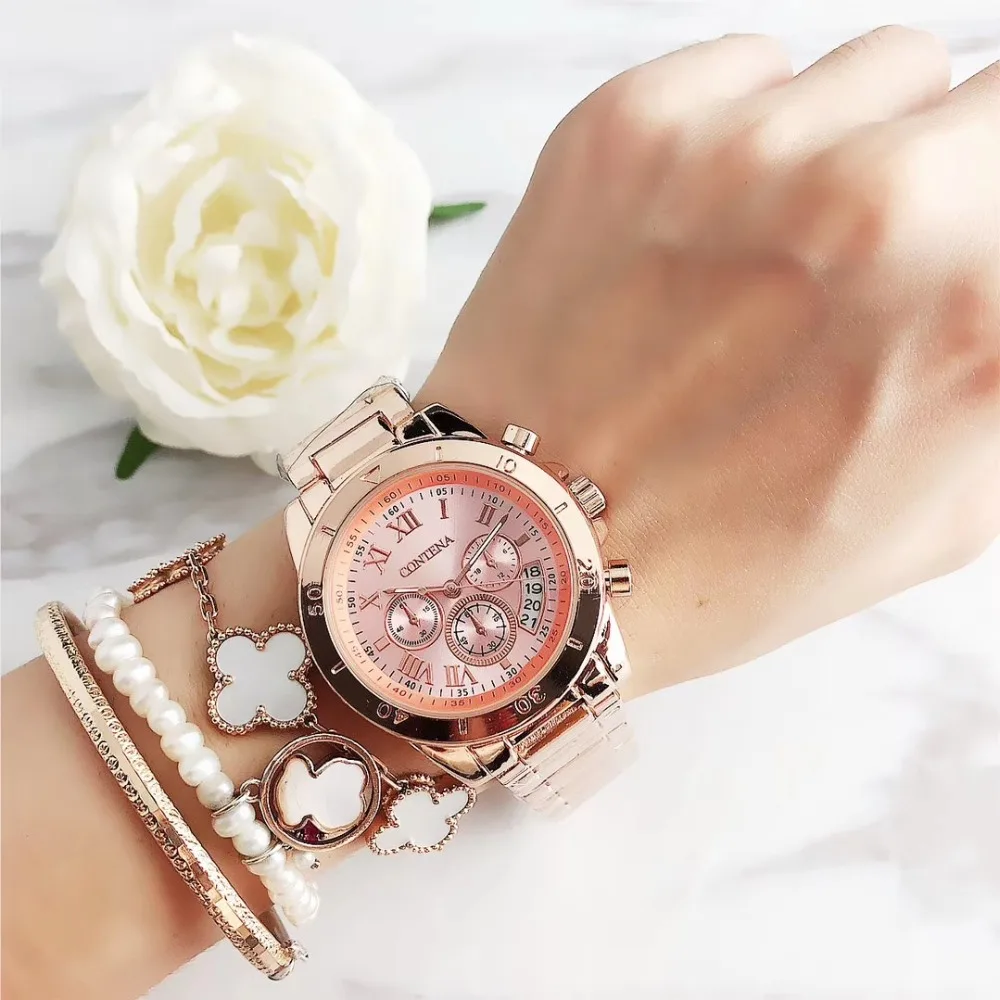Zegarek damski montre femme женские часы женские кварцевые часы Relogio Feminino оригинальные часы известного бренда Contena Geneva