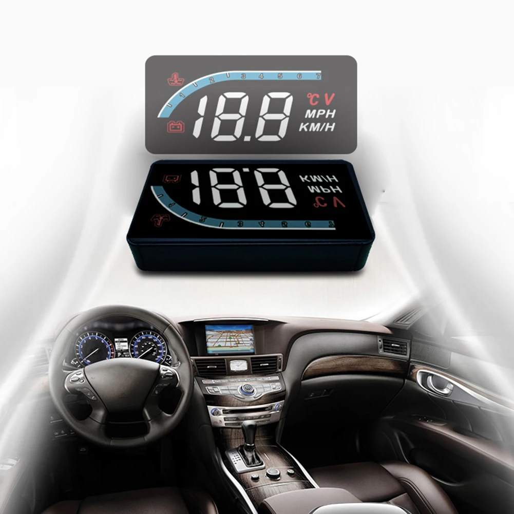 Система сигнализации L1 OBD 2 II уникальные детали проектора температура воды выше