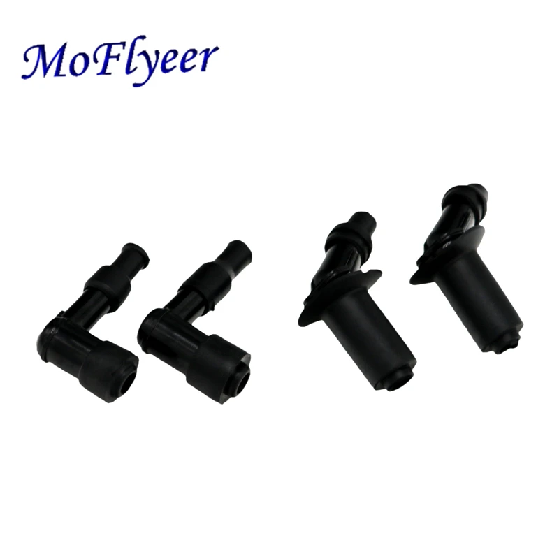 

MoFlyeer 1Pc Rubber Plastic Spark Plug Cap Caps For Bike Motorcycle Scooter Quand Buggy GY6 125 CG125 ATV Dirt Pit
