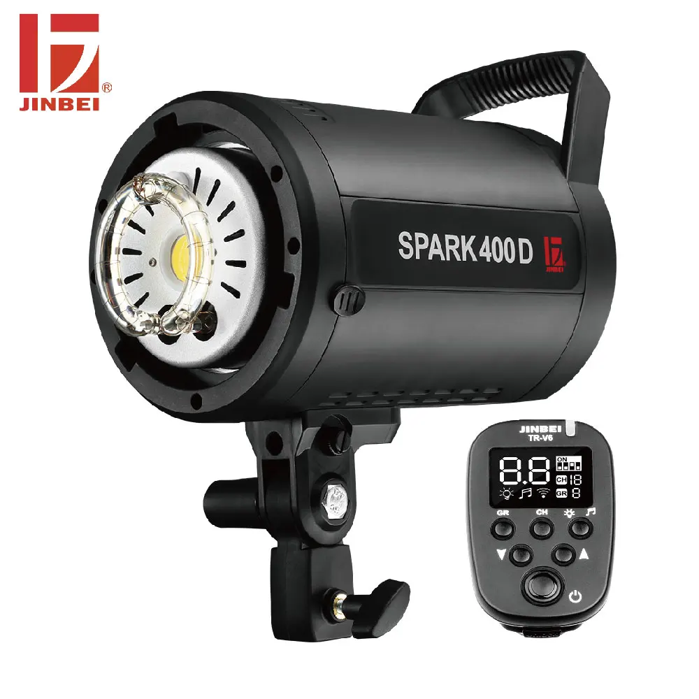 JINBEI портативный комплект Flash Kit GN66 с триггером V6 встроенный беспроводной для