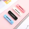 creative Portable Telescopic scissors Pure color Simplicity paper-cutting folding safety scissors mini stationery scissors ► Photo 3/6