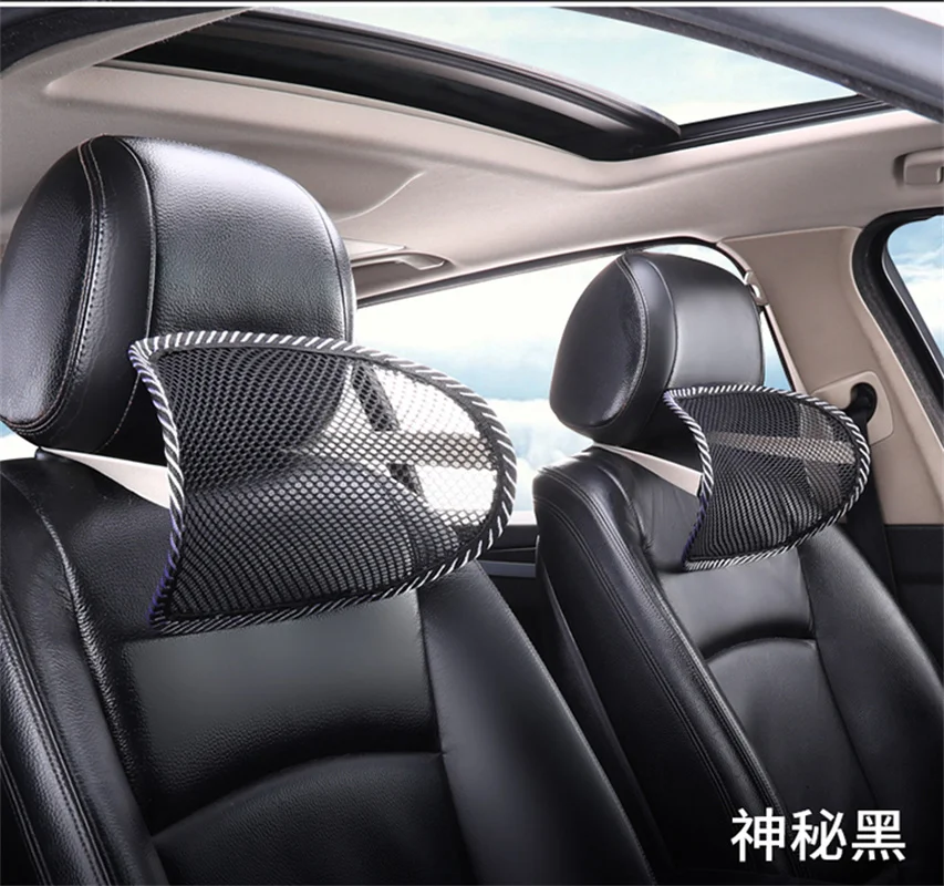 

Автомобильный подголовник подушка-массажер шейный автомобиль массаж спины подушки сиденья задняя Поддержка подушки, клевые автомобильные...