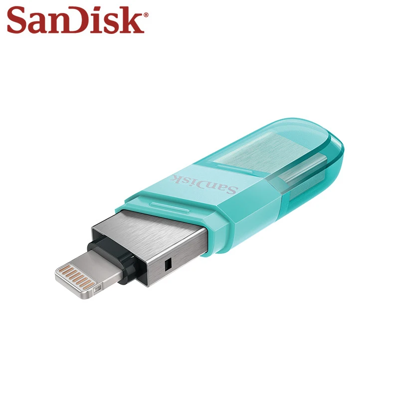 128GB USBメモリ iXpand Flash Drive Flip SanDisk サンディスク iPhone iPad PC用  Lightning USB3.1-A キャップ式 海外リテール SDIX90N-128G-GN6NE ◇メ 通販 