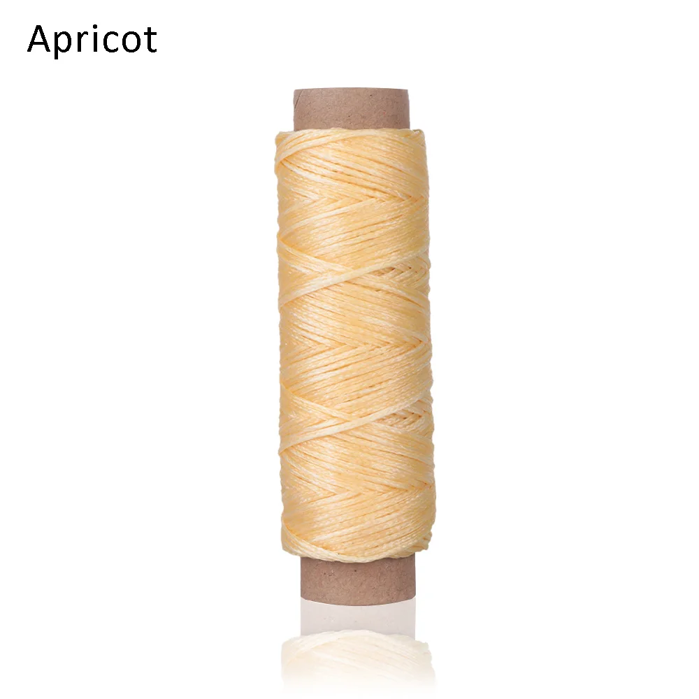 30m//roll Waxed Thread Cotton Cord Sewing Line Handicraft For Leather Hot