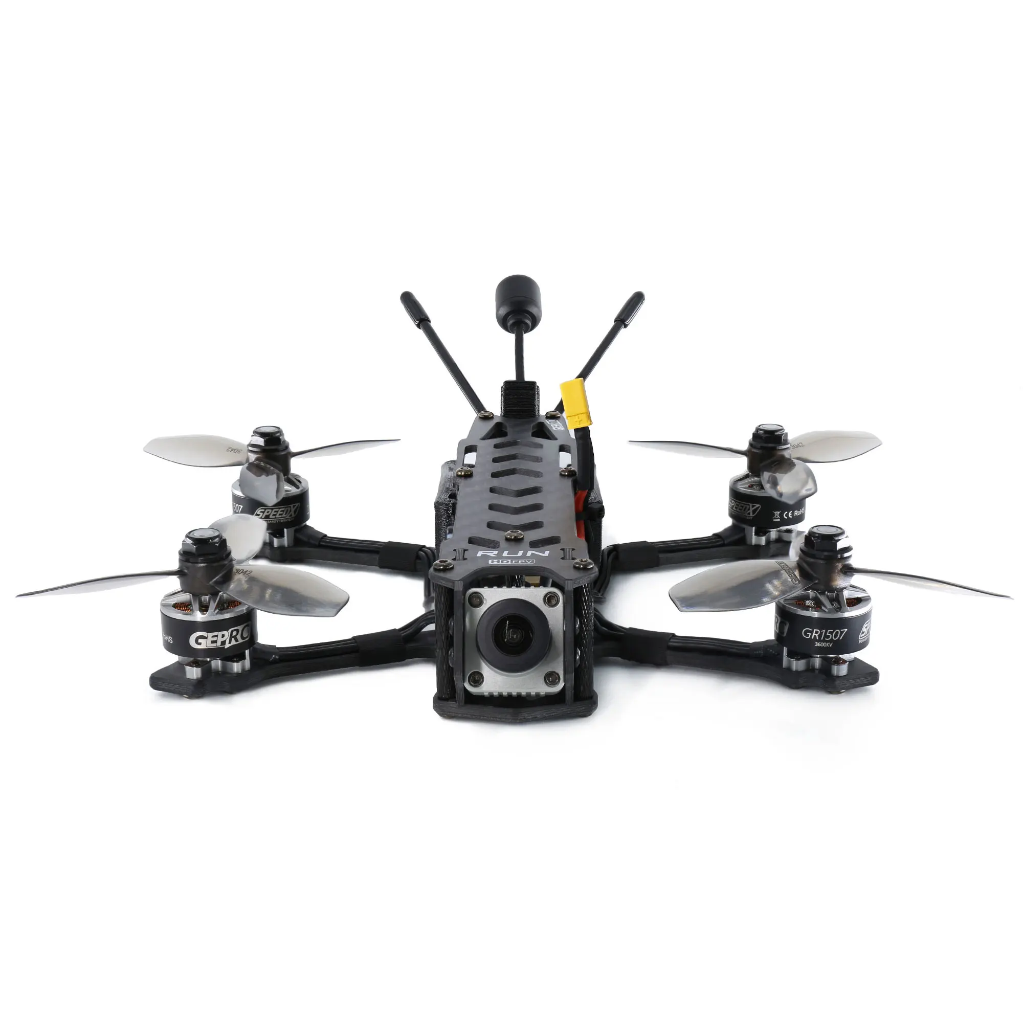 Квадрокоптер GEPRC RUN HD3 155 мм стабильный профессиональный F7 35A FPV воздушный блок GR1507