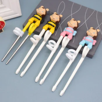 

Cute Cartoon Design Learning Training Chopsticks For Kids Chinese Chopsticks Learner New Arrival