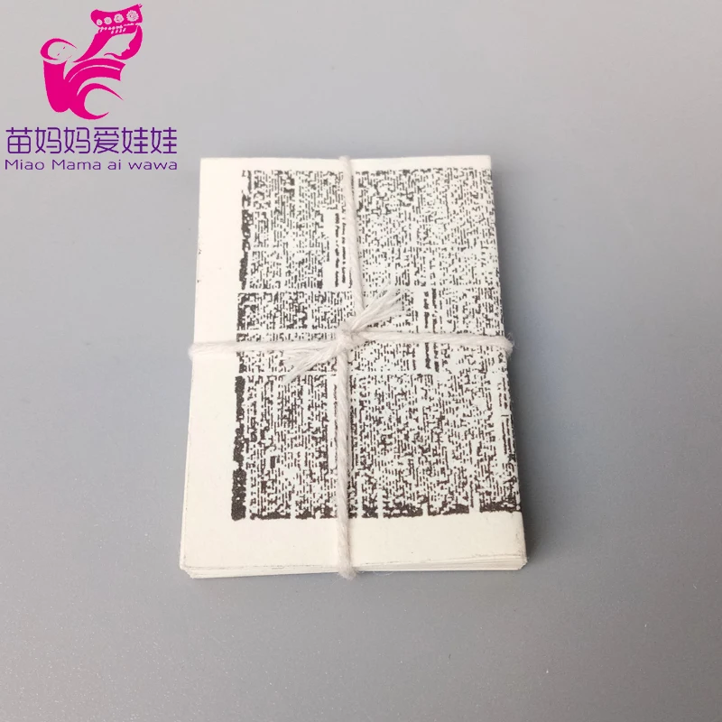 mini Toothpaste toothbrush Daily wash paper soap mask doll house diy decoration stationery for barbie blythe 1/8 1/12 doll 13