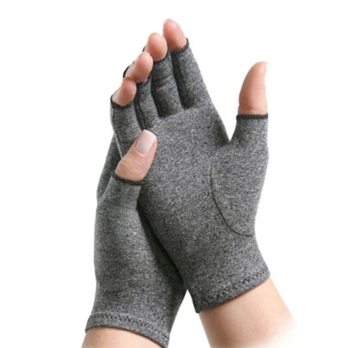 1 пара, мужские и женские перчатки для снятия артрита, эластичные дышащие компрессионные Перчатки, варежки ENA88