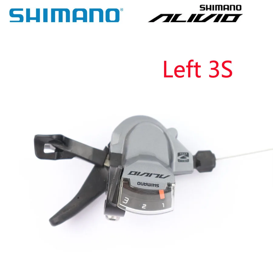 SHIMANO ALIVIO SL M4000 SL-M4000 рычаг переключения скоростей 3x9S рычаг переключения скоростей с внутренними кабелями 3s 9s варианты Запчасти для велосипедов