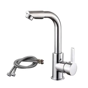 

Zinc Alloy Bathroom Kitchen Faucet 360 Degree Swivel Water Tap for Basin Hose Kitchen Faucet