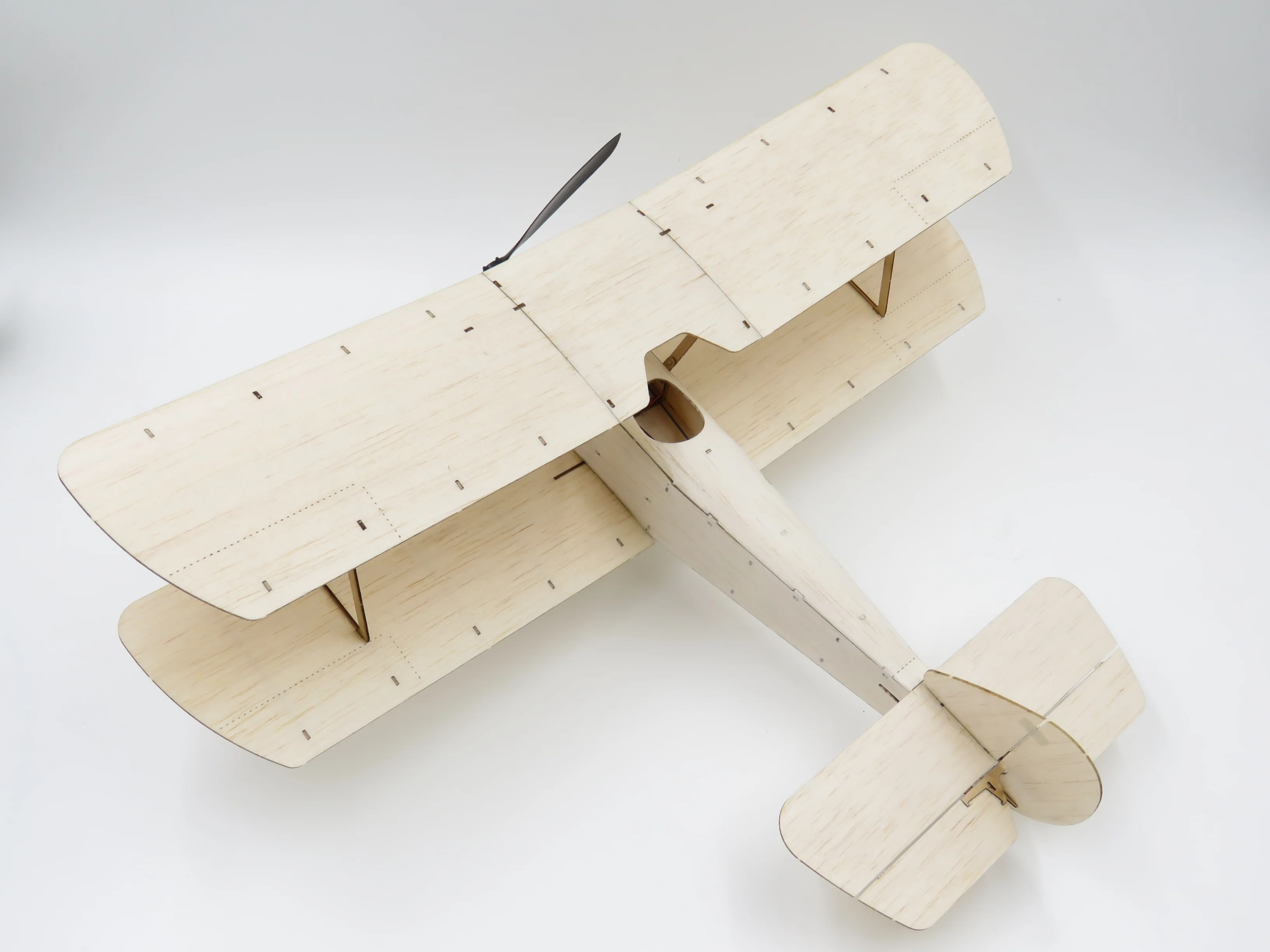 Sopwith Pup пробкового дерева 378 мм размах крыльев биплан Warbird Самолет комплект с бесщеточной системой питания K6