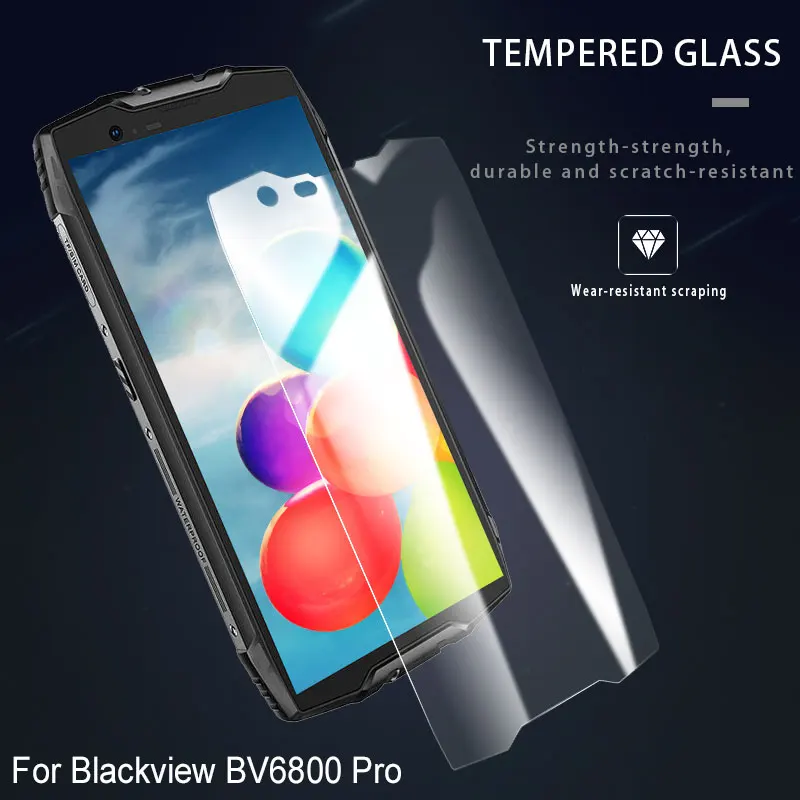 Закаленное стекло 9H для Blackview S8 BV6100 A5 A8 P6000 BV5500 BV7000 A60 BV5800 Pro Защитная пленка