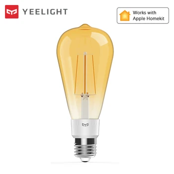 

Yeelight Smart LED Bulb E27 Filament Bulb 500lm 6W Dimmable WiFi Smart Remote Control Lamp Work with Homekit Google Xiaomi Home