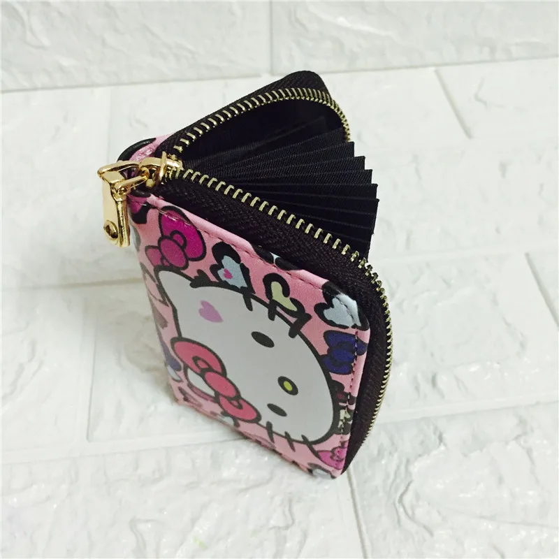 Кошелек HELLO KITTY Женский модный студенческий бумажник с персонажами мультфильмов