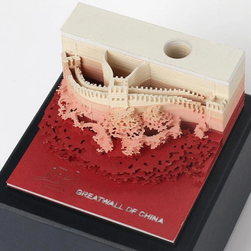 3D сделай сам бумажная архитектурная модель новая Памятка Примечание для