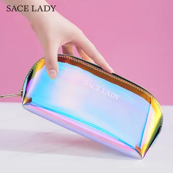 

Sace Lady Laser Colorful Shine Travel Small And Exquisite Portable Accept Waterproof Makeup Package Bl031
