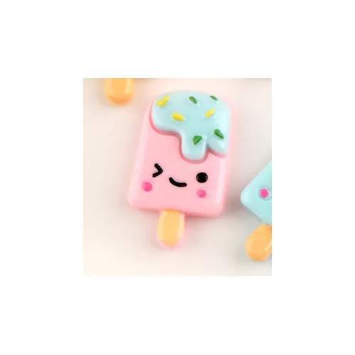 Pink 15pcs Счастливый обезьяна 5/10/15 шт./упак. Slime Подвески Игрушки мороженое дополнение поставки слаймов аксессуары DIY Декор муку пушистой Clear Slime - Цвет: Pink 15pcs