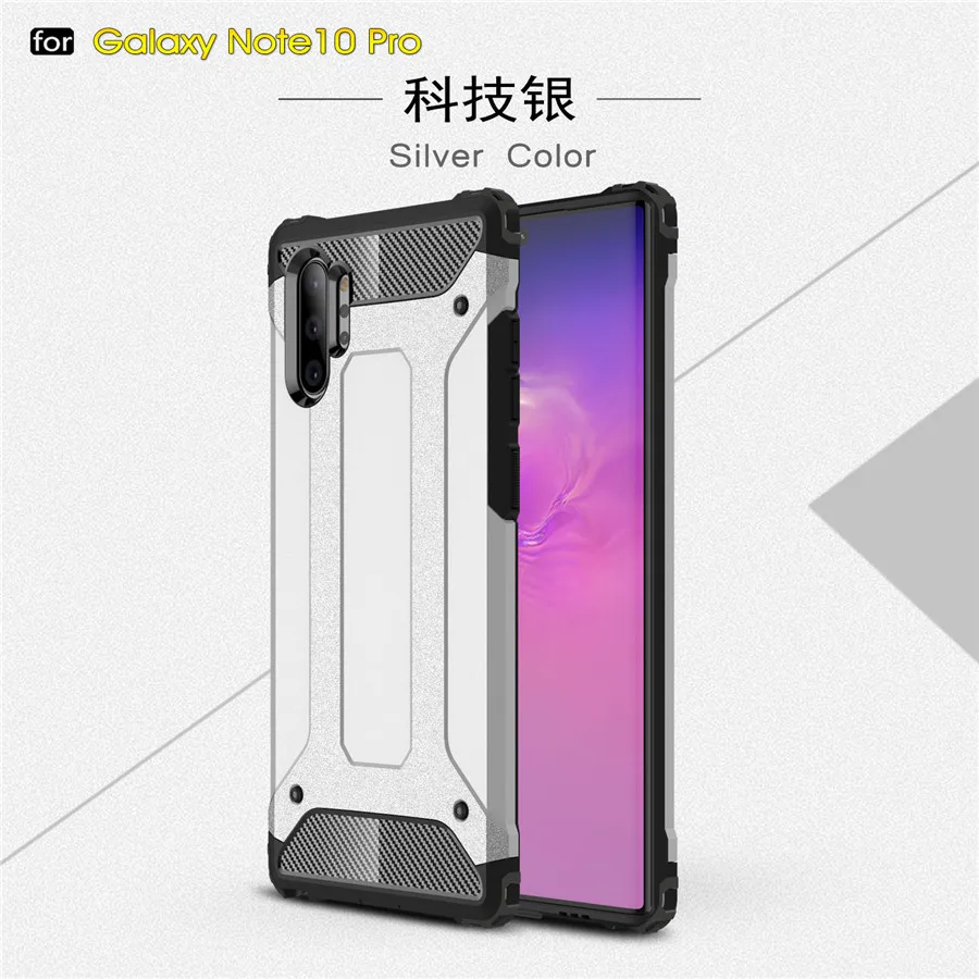 Прочный Чехол-гибрид противоударный бронированный чехол для SAMSUNG Galaxy Note 10 Pro A10 A20e A30 A40S A50 A60 A70 M10 M20 30 40 J2 Core A750 крышка