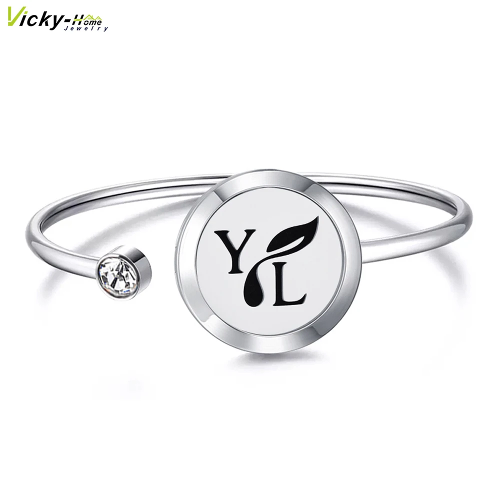 25mm Diffuser Locket Bangle Bracelet-1