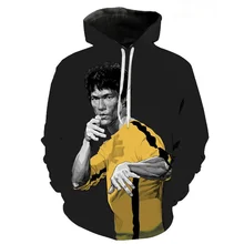 2021 nova moda camisolas das mulheres dos homens bruce lee hoodies 3d impresso moletom com capuz casual manga longa streetwear