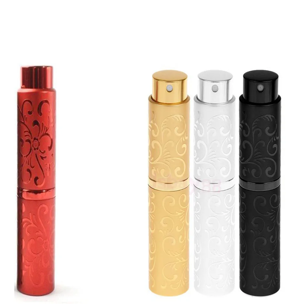 

New Case 10ml Metal Refillable Scent Empty Portable Atomizer Perfume Holder Spray