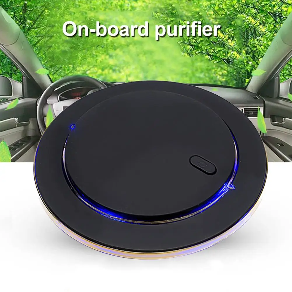 

5V Portable Auto Car Air Purifier USB Cleaner Negative Ion Smoke Odor Freshener