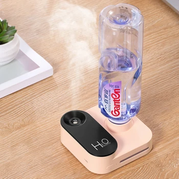 

New Humidifier Camera Shape Mineral Water Bottle Humidifier Home Office Aroma Essential Oil Diffuser USB Fogger Mist Maker