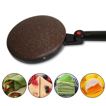 

Automatic Non-stick Pizza Pancake Maker Machine Griddle Electric Baking Pan Electric Skillets Crepe Maker kitchen Cooking Tools