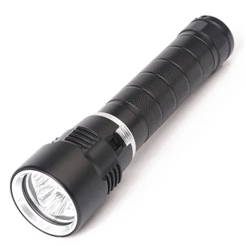 

Hot Sale 3000 Lumens XML T6 IP68 Waterproof 18650 Battery Aluminum Scuba Diving LED Flashlight