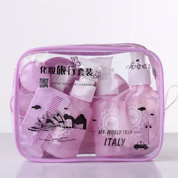 

10Pcs Portable Travel Care Sample Size Bottle Set Cosmetics Skin Care Accessories Refillable Bottles