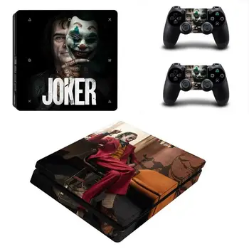 

DC The Joker PS4 Slim Skin Sticker Decal Vinyl for Playstation 4 Console and 2 Controllers PS4 Slim Skin Sticker