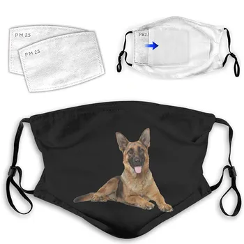 

New Cute Dog Print Mouth Masks For Women Men Face Cover With Filters Dustproof Reusable Face Masks Mouth-muffle Mascarillas