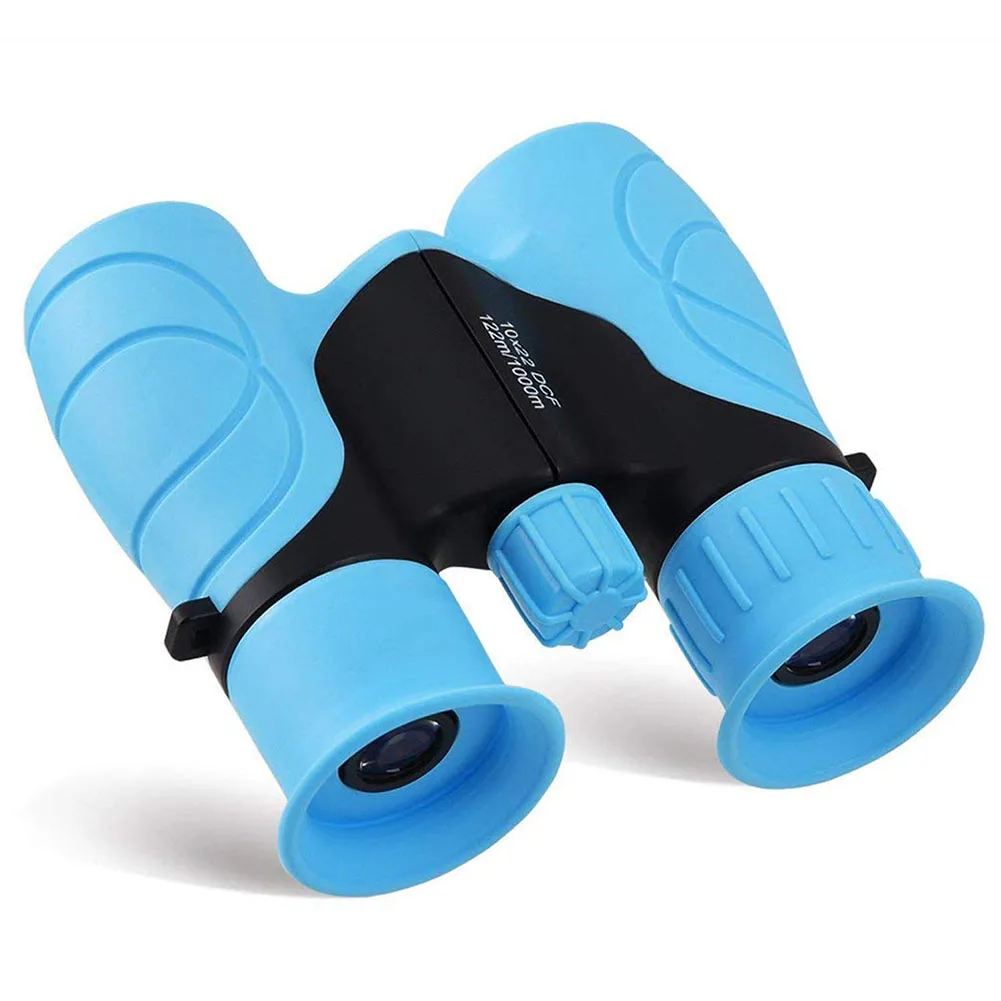 

Binocular Kids 10X22 Adjustable Diopter Hunting Bird Watching With Lanyard Compact High Definition Safe Anti-fall Hiking