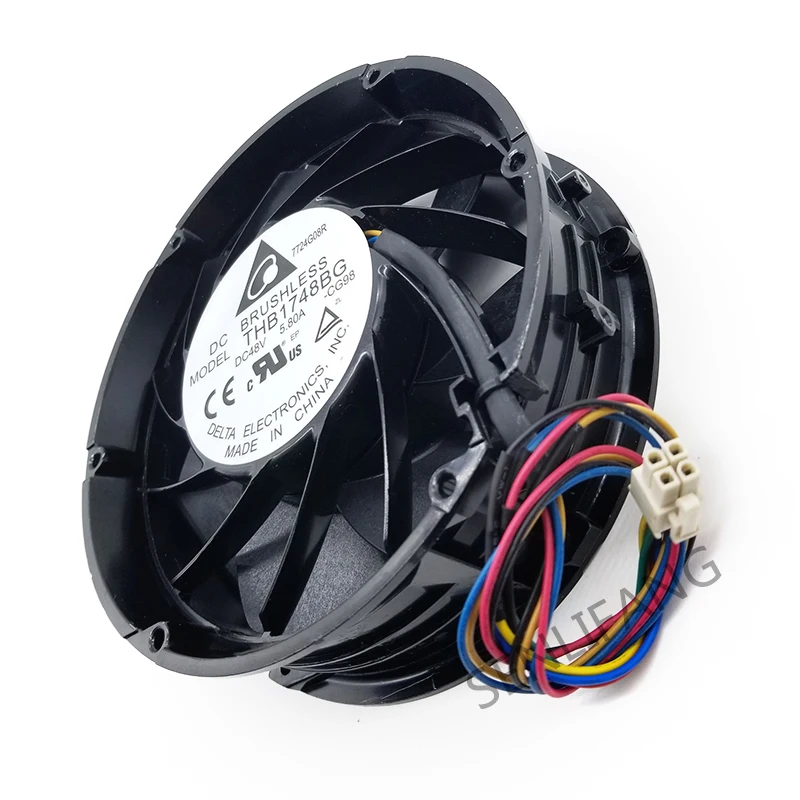Оригинальный Для THB1748BG 48V 5.80A 170X170X56MM 607 0 CFM круглый металлический каркас