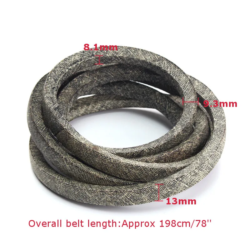 LUPULLEY V-Belt A Тип резиновый привод V ремень для MTD Cub Cadet 4Lx78 тяжелый высокое качество Трансмиссия приводной ремень