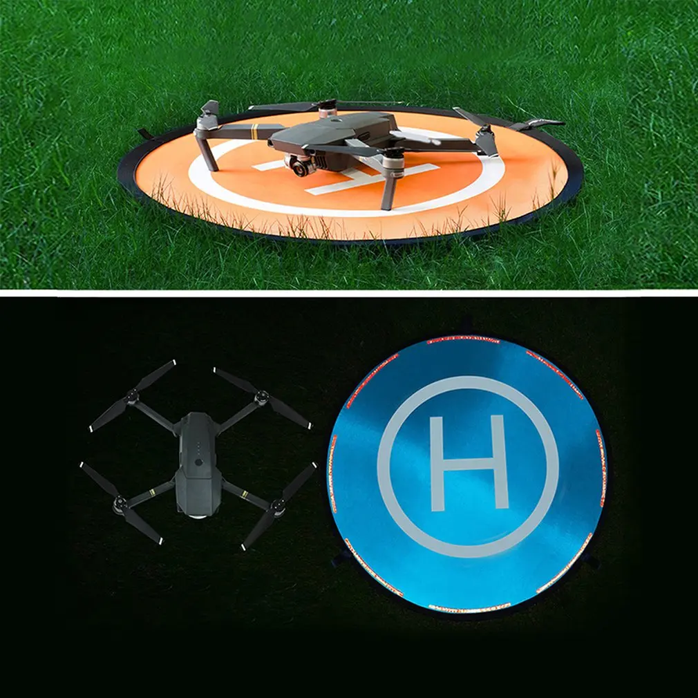 55cm Fast-fold Landing Pad Universal FPV Drone Parking Apron Foldable Pad For DJI Spark Mavic Pro FPV Racing Drone Accessory