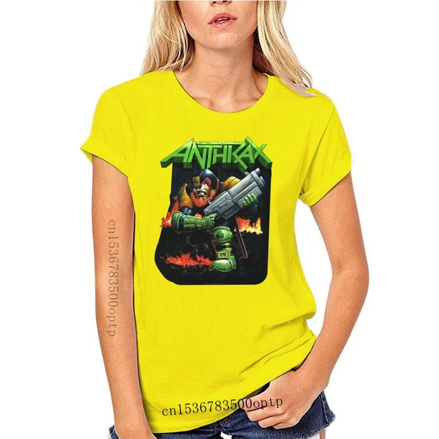 Anthrax Irish Judge Dredd Black T Shirt 