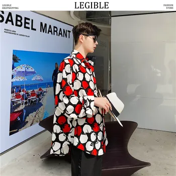 

LEGIBLE 2020 Men Japanese Printing Shirt Mens Spring Autumn Streetwear Shirts Male Oversize Casual Loose Long Sleeve Shirts