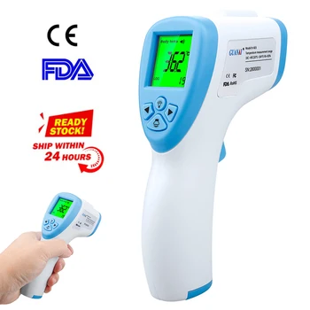 

Digital Multifunction Infrared Thermometer Non Contact LCD Backlight Baby Adult Forehead Body Temperature Monitor CE